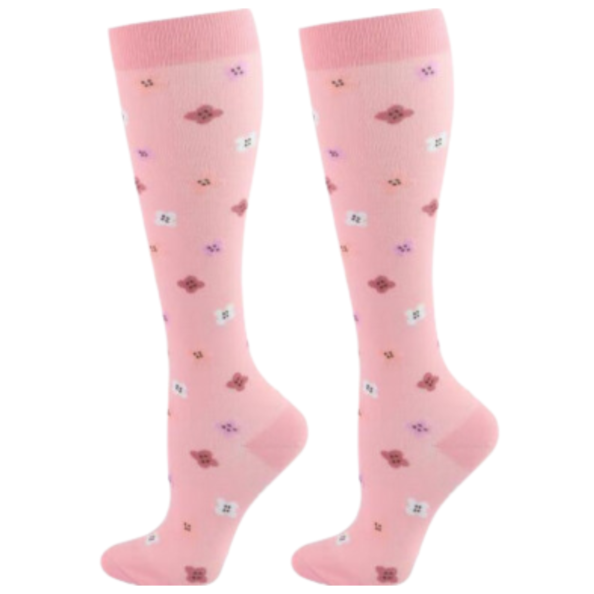 Compression Socks Bundle & Save Pink Blossoms socky mate