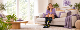Wide Calf Compression Socks: Comfortable Support for Fuller Legs