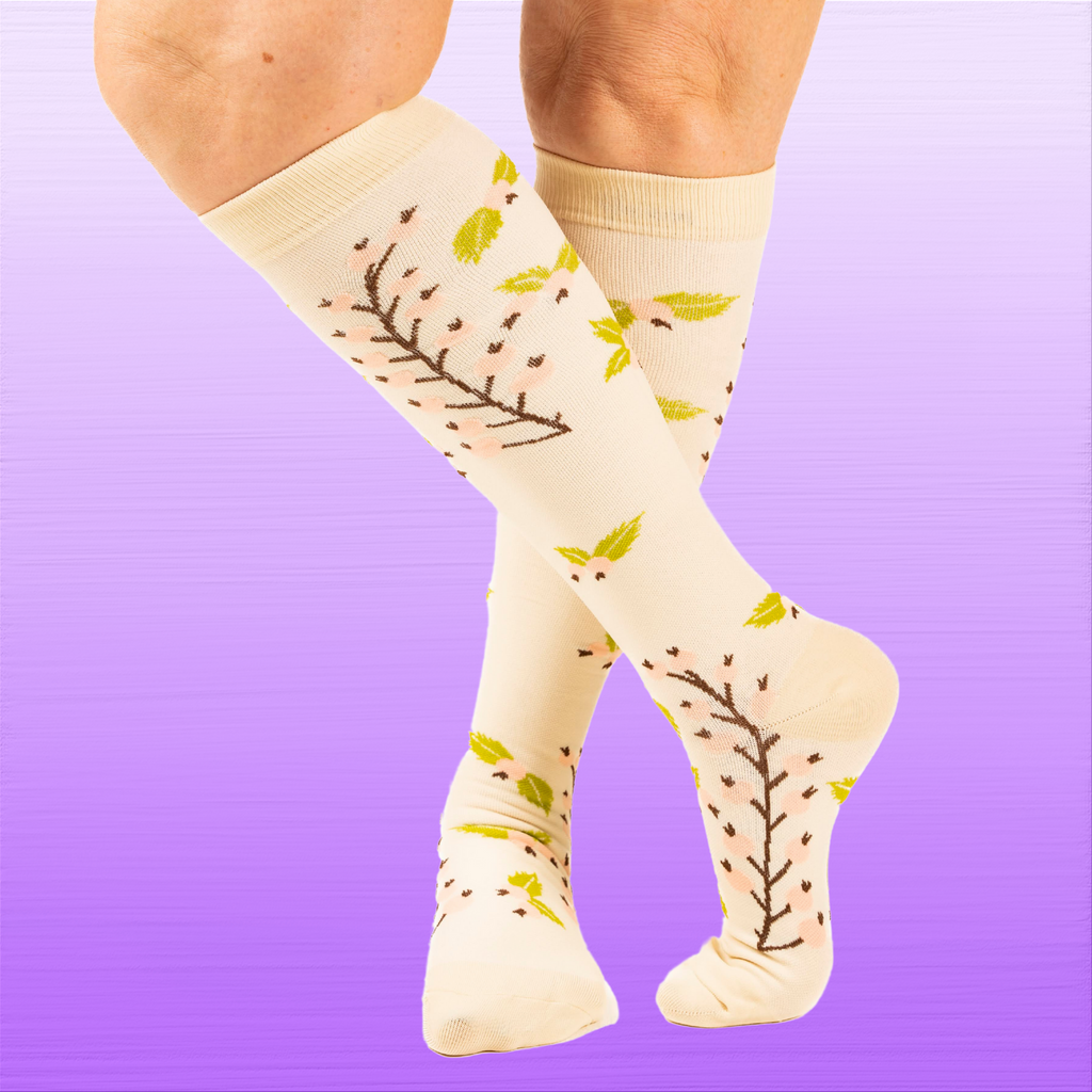 Bundle & Save Compression Socks Flowers n Pink – sockymate