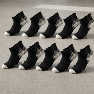 Grey Ankle Compression S/M - 10 Pack