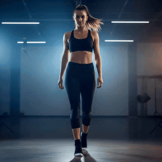 Grey Ankle Compression Socks