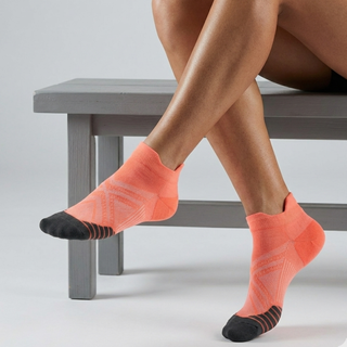 Peach Ankle Compression Socks