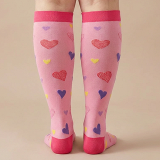 Pink Purple Hearts