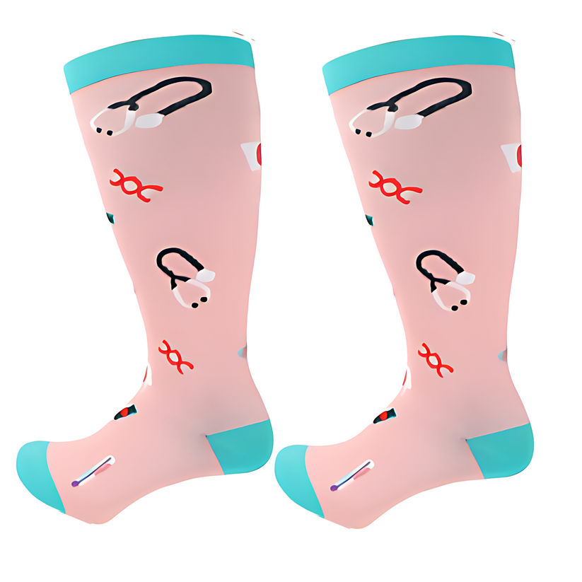 Compression Socks Bundle & Save Peach Nurses – socky mate