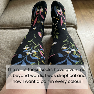 garden wide calf compression socks 