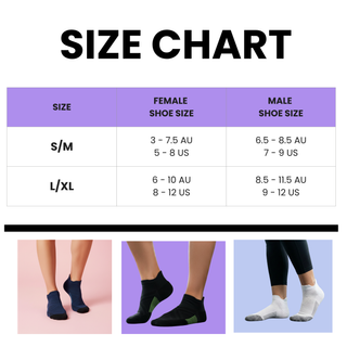 Pink Ankle Compression Socks